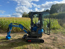 Mini Digger RIPPA R15 Includes With Full Cab 200/300/500 Buckets