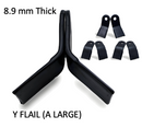 Flail Mower Blade (Set of 6) for ATV (A)