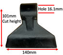 Flail Mower Blade Hammer (Set of 5) For KDK / AGF / BCRI / BUFFALO Mower (C)