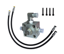Hydraulic auxiliary connection block (3 way) Full Kit