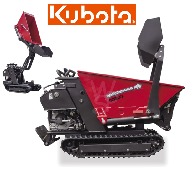 Mini Dumper Tracked & High Hydraulic Tip XN800 Kubota