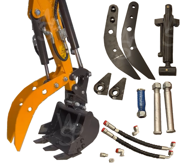 Mini Digger Hydraulic Thumb Kit