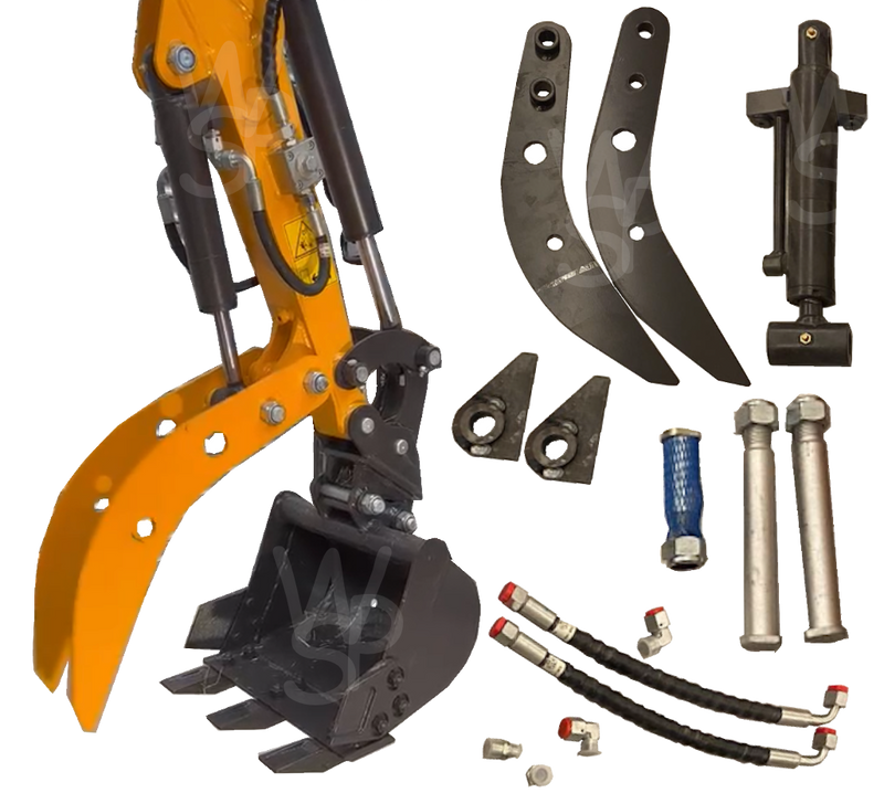 Mini Digger Hydraulic Thumb Kit