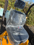 Mini Digger Rhinoceros KS10-8 Swing Boom Includes 200/300/500 Bucket & Removable Roof