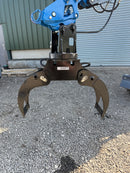 MINI DIGGER ROTATING LOG GRAB