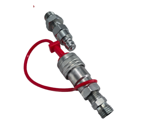 Mini Digger Hydraulic Quick Coupling Kit 1/4“ M14