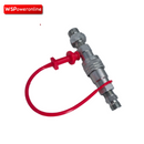 WSPOWERONLINE Mini Digger Hydraulic Quick Coupling Kit 1/4“ M14