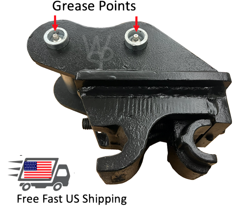 Mini Digger / Excavator Quick hitch MKII Grease Nipple Pins