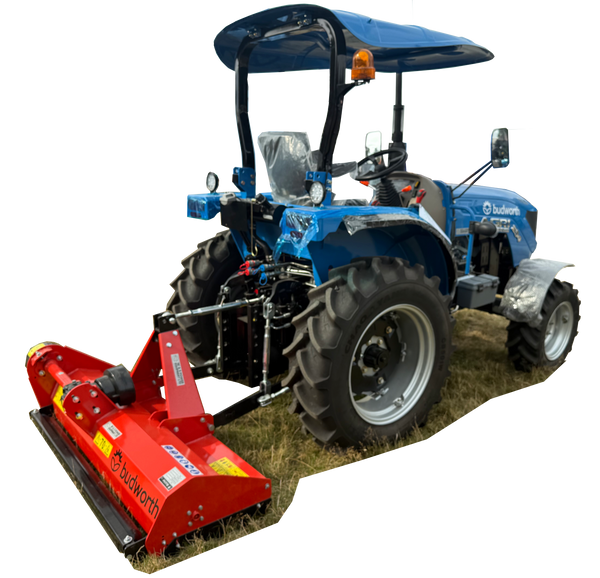 Tractor Perkins Budworth With 105 PTO Flail Mower