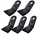 Flail Mower Blade (Set of 5) for ATV (A)