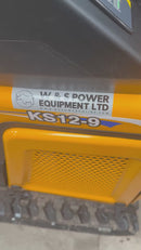 Mini Digger Rhinoceros Kubota KS12-9 Includes 200/300/500 Bucket & Removable Roof