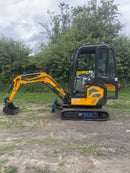 Mini Excavator XN22 (AKA20B) Includes 200/430/1000mm Bucket