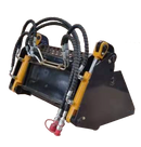 4 : 1 Bucket 850mm rear view for Rhinoceros Mini-Digger