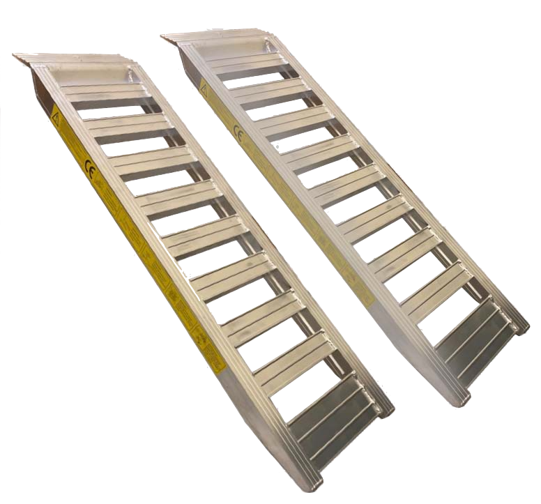 Aluminium Ramps 2M 1.5 Ton 40cm wide CE marked