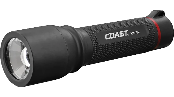 Coast Torch HP7XDL extra long distance original torch, comes with 3 x AAA batteries