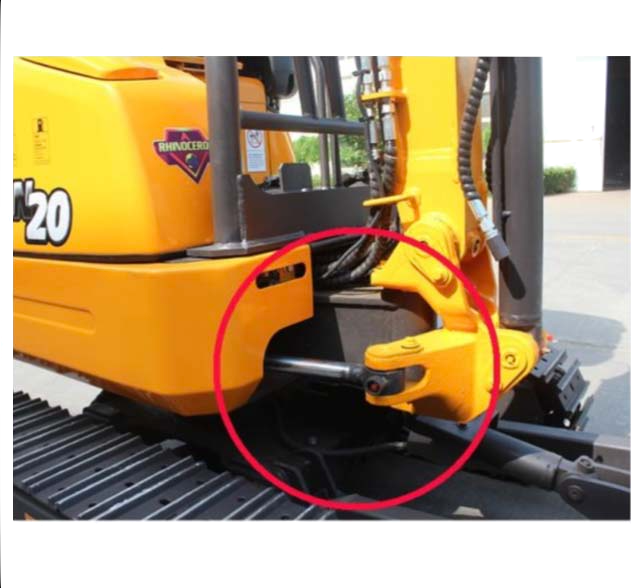 Rhinoceros XN18 Mini Digger Swing Boom