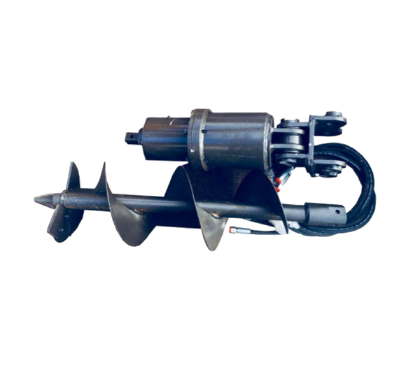 Auger Width 110mm x Length 700mm 25mm pin fitting universal fitting for mini diggers, many customers have adapted the mounting bracket so the auger can be fitted to larger diggers, this Auger has a standard mini digger mounting and therefore will fit, JCB 8014, Kubota, XN08 and many other machines.