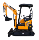 Rhinoceros XN20 Mini Digger Side View
